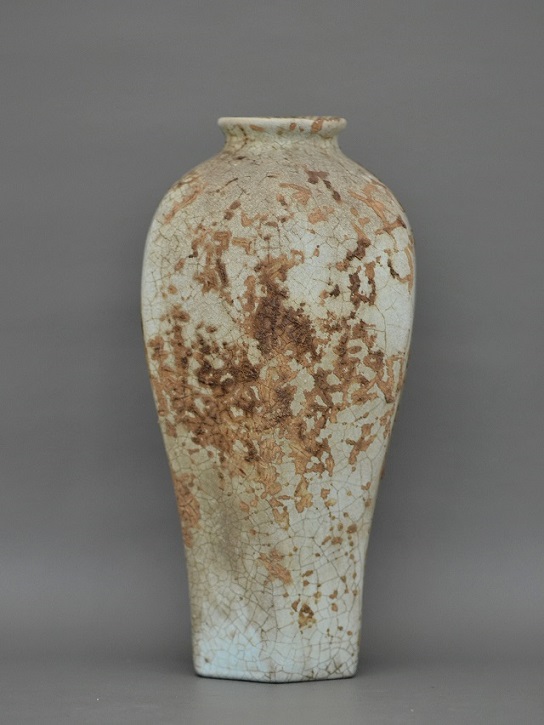 Kiln Ware Blue Sky Hexagonal Meiping from Discovery